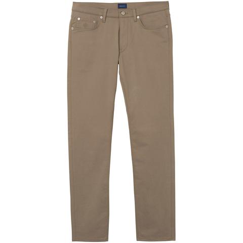 gant tapered satin jeans