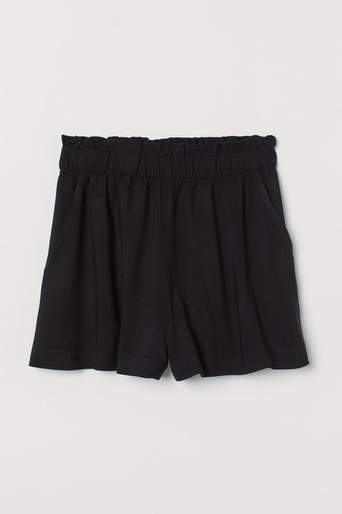 H & M - Shorts Ampi - Nero