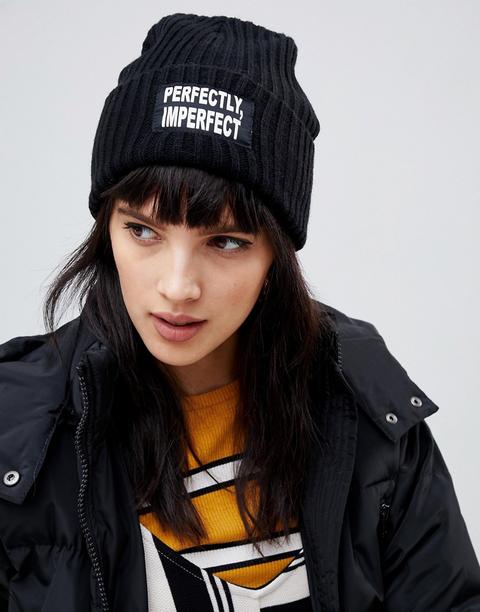 Gorro Con Eslogan De Noisy May