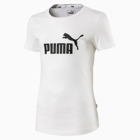 Camiseta De Niña Essentials, Blanco, Talla 92 | Puma