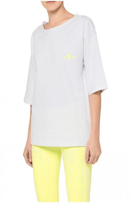 Boy Tee Neon Yellow Embroidery
