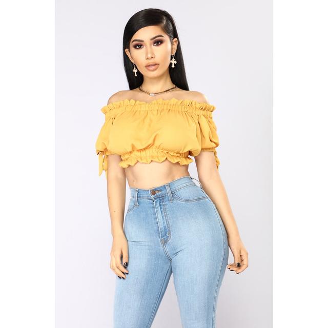 fashion nova off the shoulder top