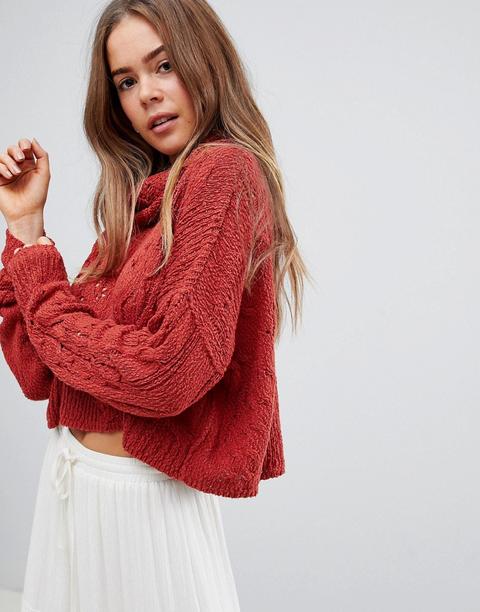 Free People - Shades Of Dawn - Pullover - Rosso