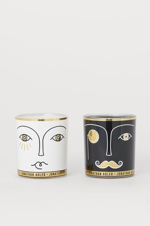 Boxed 2-pack Scented Candles - White