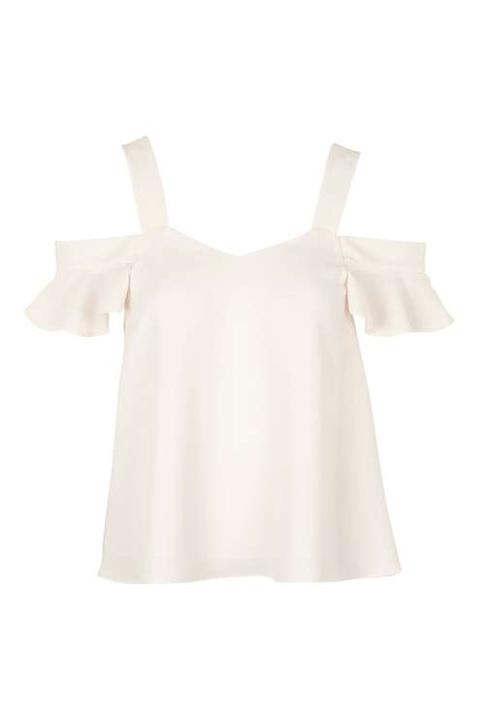Smart Cold Shoulder Blouse - Tops - Clothing