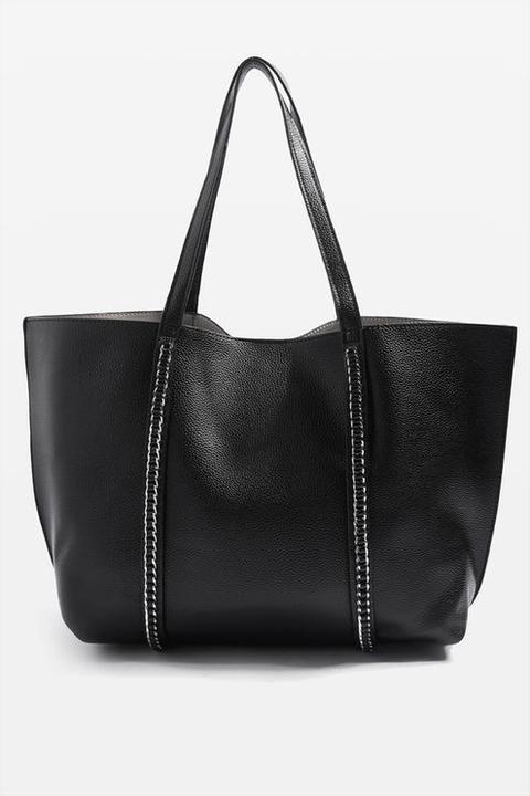 Sabrina Chain Trim Shopper Bag