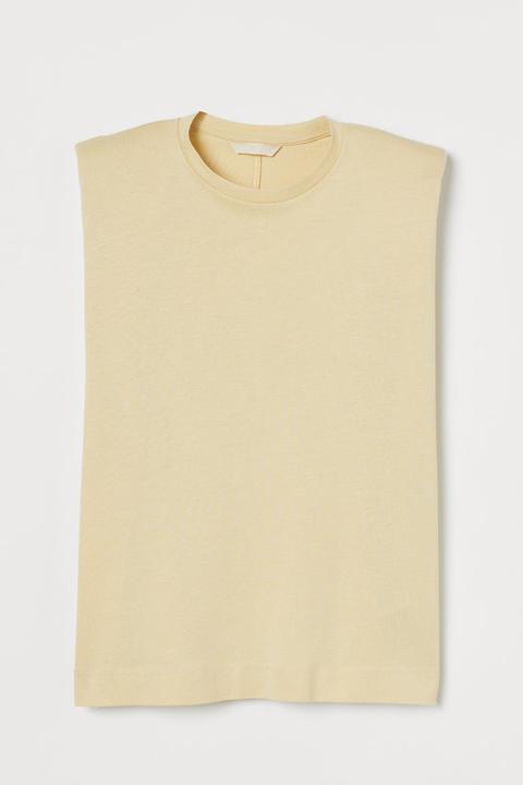 Sleeveless Top - Yellow