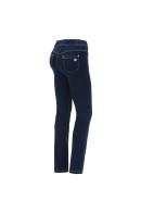 N.o.w.® Pants Pantalone Slim Fit Stile Denim Fondo Stretto