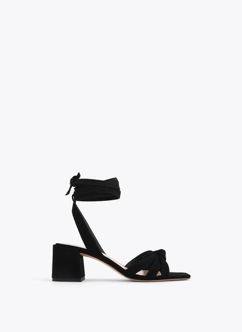 Suede Strappy Sandals