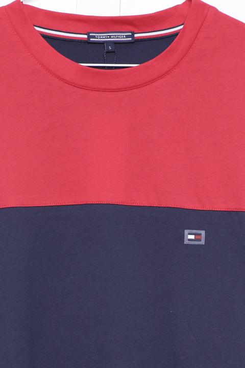 Tommy Hilfiger Red And Blue Tee