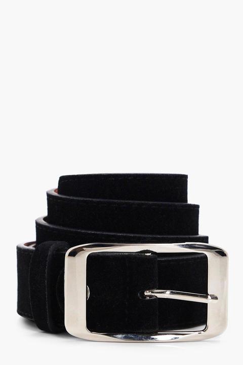 Ceinture Boyfriend Chunky En Suédine