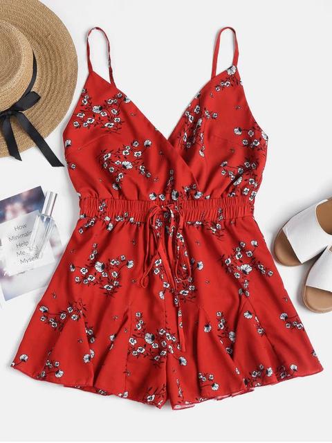 Volantes Florales Cami Romper