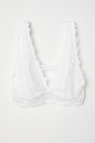 Bralette In Pizzo