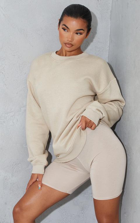 Sand Ultimate Oversized Sweatshirt