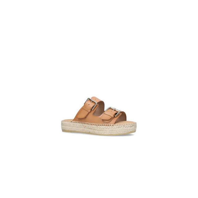 klever in tan carvela