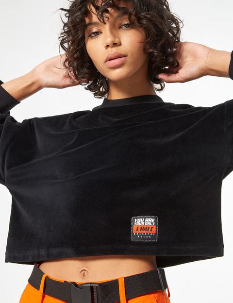 Sweat Velours Crop