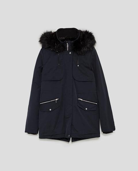 Parka Con Capucha