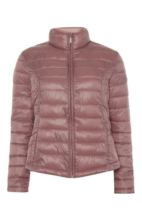 Pink Super Light Puffa Jacket