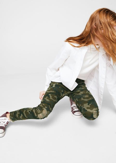 Pantalón Slim Camuflaje