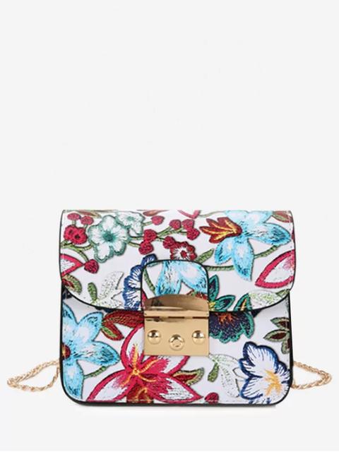 Mini Bolso De Crossbody De La Cadena Floral