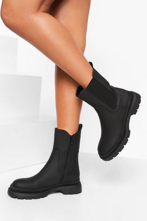 Bottes Chelsea En Caoutchouc - Noir - 36, Noir