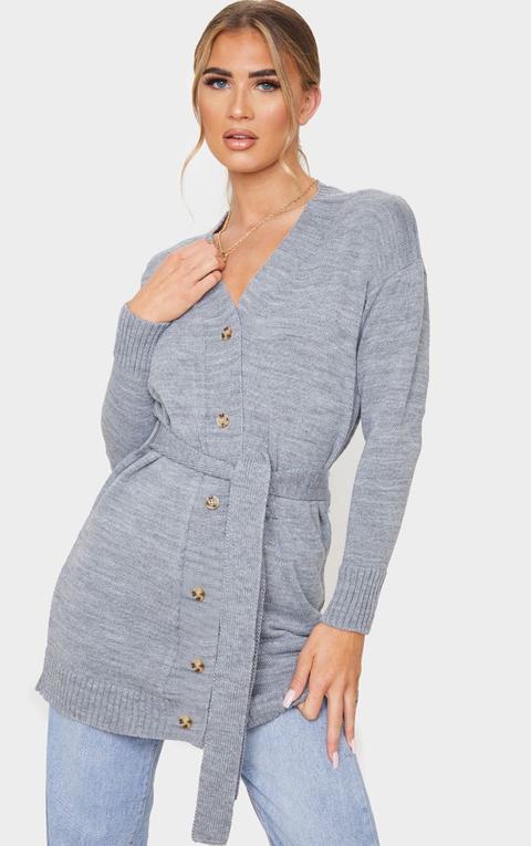 pretty little thing grey cardigan