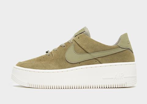 Nike Air Force 1 Sage Low Femme - Olive, Olive