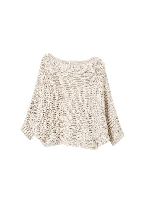 Pullover Mit Lochstrickmuster