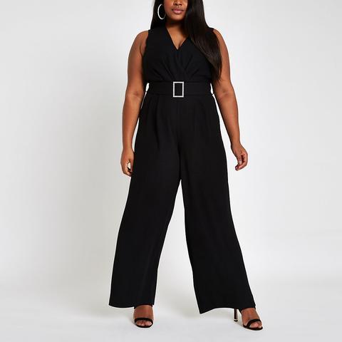 river island plus jumpsuit