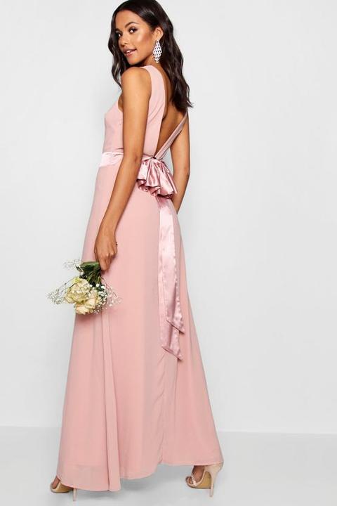 Cara Bow Back Maxi Dress