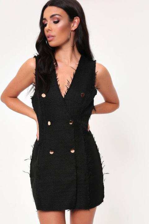 woven blazer dress