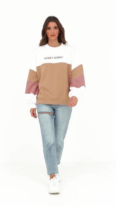 Missguided honey 2024 bunny jumper