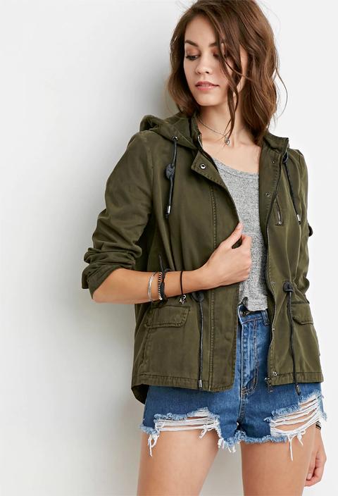 Parka Con Capucha