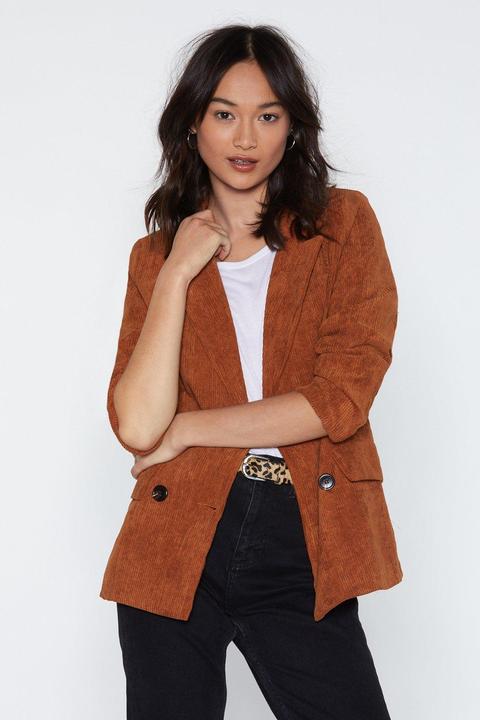 Show Business Corduroy Blazer