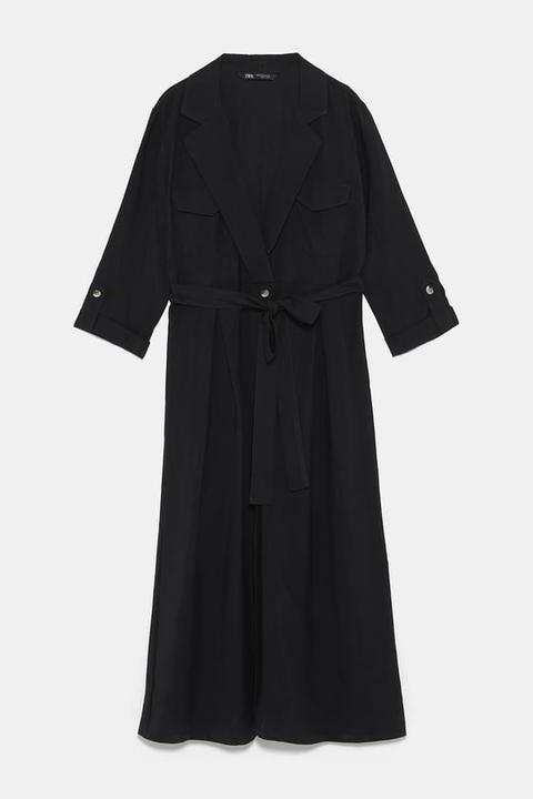 Vestito Lungo Con Cintura