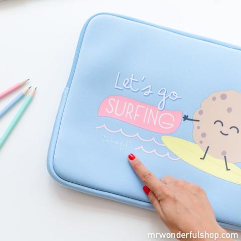 Cover Per Portatile - Let's Go Surfing (eng)