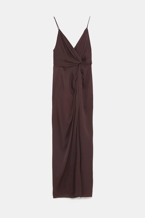 Vestito Bretelle Nodo