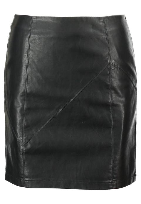 Noisy May Tall Nmrebel Short Skirt Minifalda Black