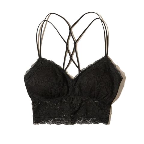 Strappy Longline Bralette With Removable Pads